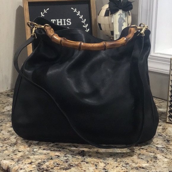 Gucci Handbags - Gucci Bag Bamboo Handle, Shoulder Strap